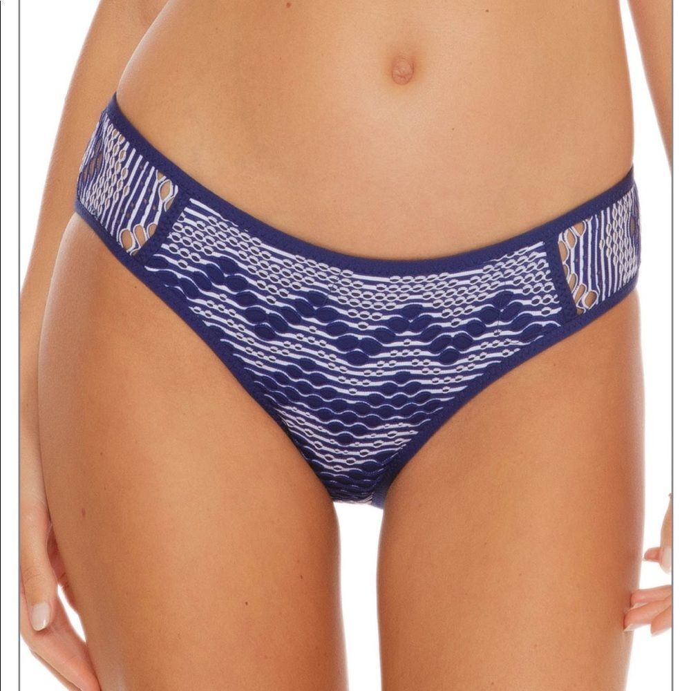 Becca Crochet Tab Side Hipster Bikini Bottom